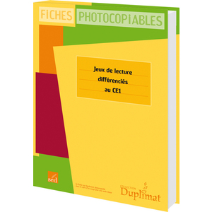 JEUX DE LECTURE DIFFERENCIES - CE1