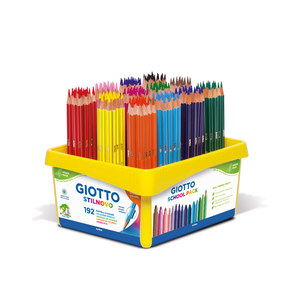 STILNOVO CLASSPACK 192 CRAYONS COULEURS ASSORTIS