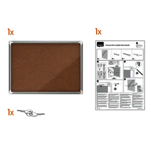 1 VITRINE PREMIUM PLUS INTERIEUR LIEGE 4 FEUILLES A4