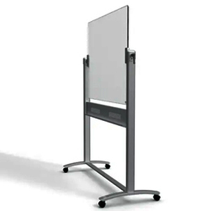 1 TABLEAU MOBILE EN VERRE BLANC BRILLANT 120 X 90 CM