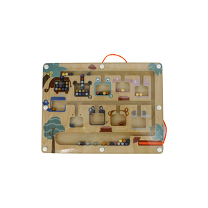 LABYRINTHE ANIMAUX COULEURS ET COMPTER