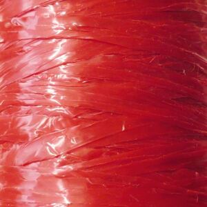 RAPHIA SYNTHETIQUE 125G ROUGE