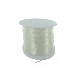 FIL NYLON ELASTIQUE TRANSPARENT 20M