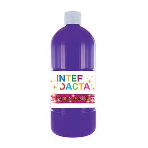 PEINTURE ACRYLIQUE FLACON 500 ML COLORIS VIOLET