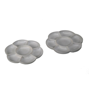 2 PALETTES FLEUR EMBOITABLES 18CM