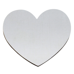 LOT 10 MINI TOILES AIMANTES CŒUR 7,5CM