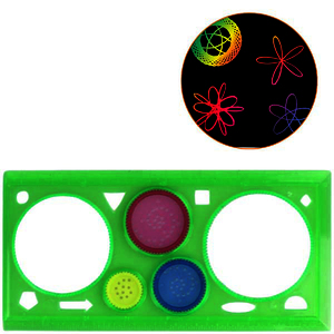 1 REGLE SPIROGRAPHE 3 MODELES