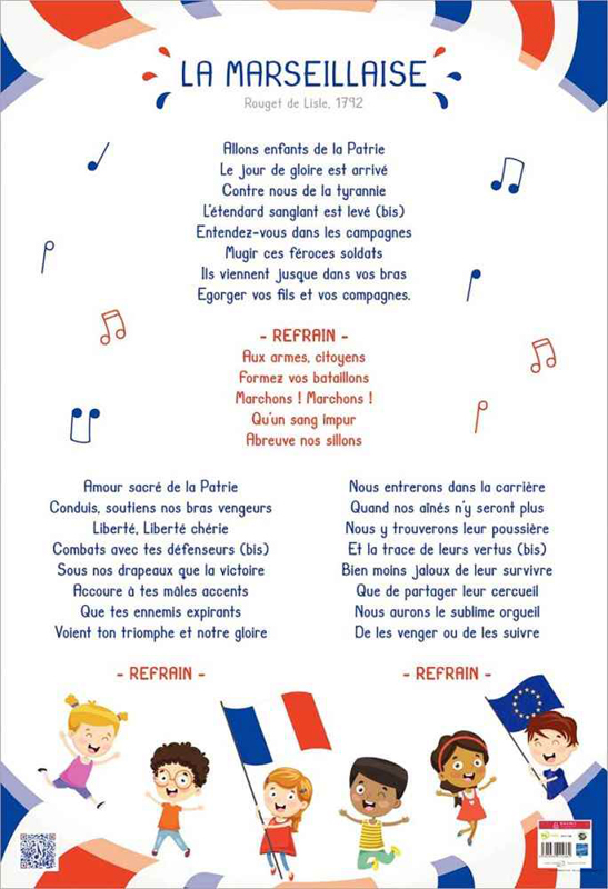 LA MARSEILLAISE SIMPLIFIÉE K654571 S Fournitures LA MARSEILLAISE SIMPLIFIÉE K654571 S Fournitures